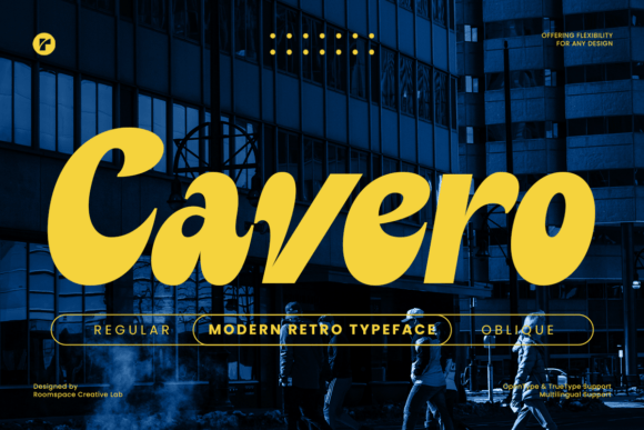 Cavero: A Bold, Modern Sans Serif Font for Small Business Branding