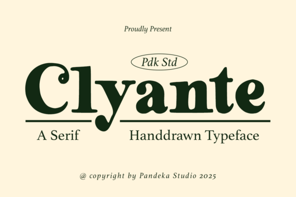 Clyante: A Serif Font with Personality for Editorial Design