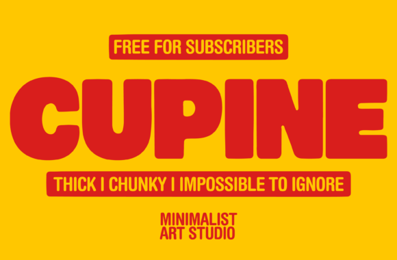 Cupine: A Refined Sans Serif with Quiet Confidence