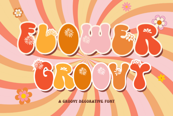 Flower Groovy: A Springtime Typographic Delight