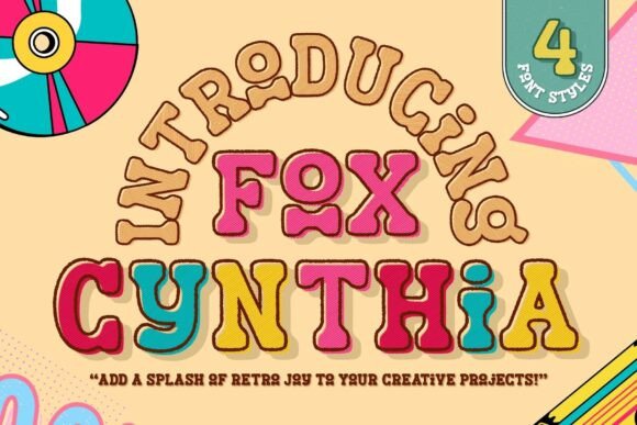 Fox Cynthia: A Playful Slab Serif for Handmade Charm