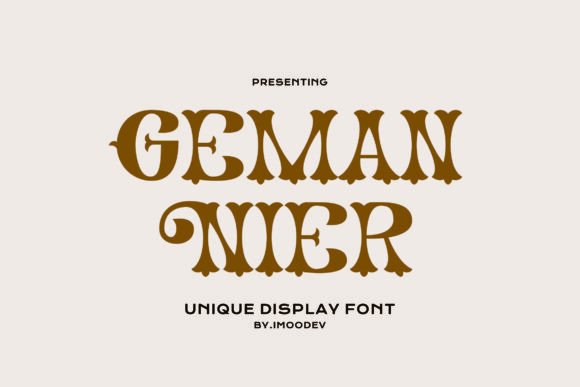 Geman Nier: A Victorian-Inspired Serif for Thoughtful Editorial Moments