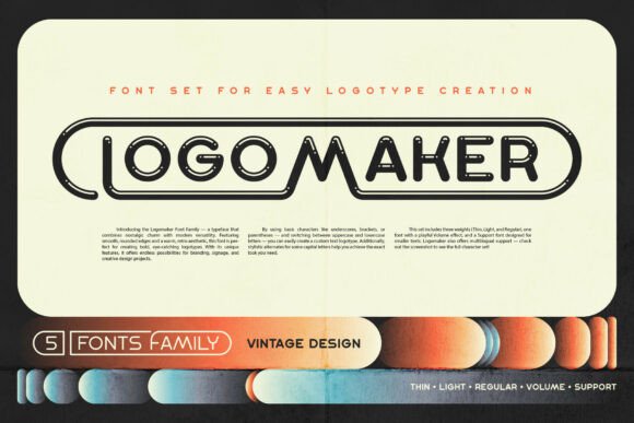 Logomaker: A Warm, Rounded Sans Serif That Makes Campaigns Click