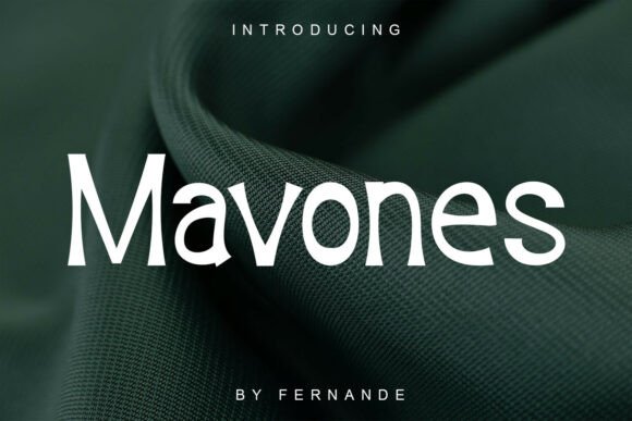 Mavones: A Serif That Speaks With Quiet Authority