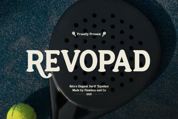 Revopad: A Serif Font That Makes Your Brand Feel Thoughtfully Designed