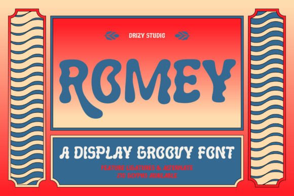 Romey – The Playful Font That Drives Engagement
