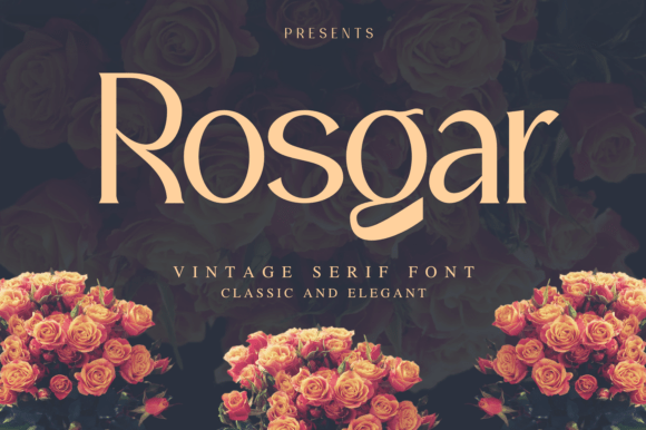 Rosgar: A Vintage Serif That Elevates Real Branding Work