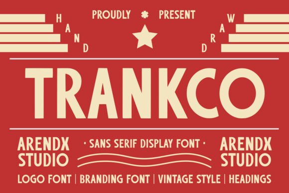 Trankco: A Bold Sans Serif Font for Scroll-Stopping Marketing