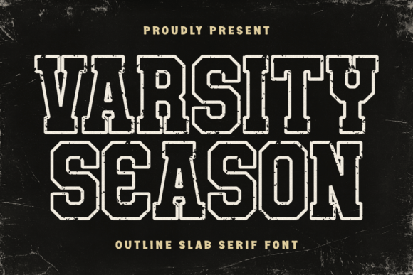 Varsity Season: A Bold Slab Serif for Campaign Headlines