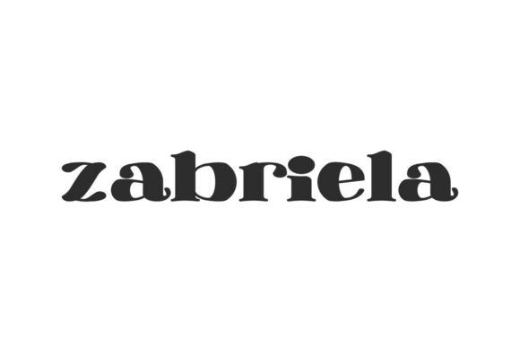 Zabriela: A Retro Serif Font for Editorial Impact